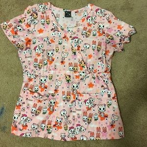 Tokidoki by Koi Womrns Scrub Top M